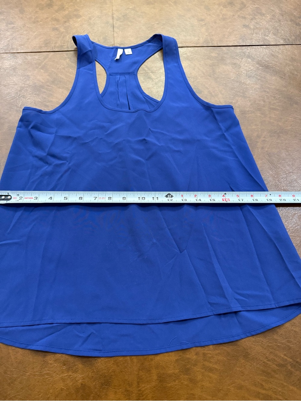 Women’s Leopard Print Cami Tank, Pink and Blue Layering Tanks S/XS - Picture 6 of 16
